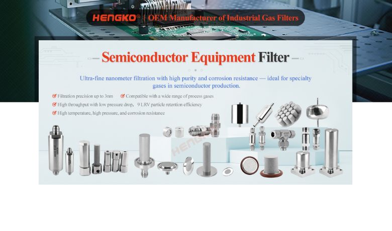 OEM Filters for Semiconductor Equipment by HENGKO