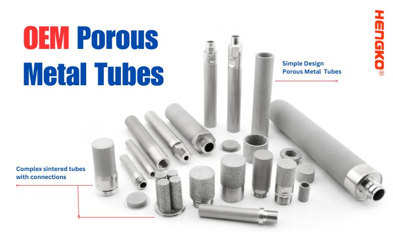 OEM Porous Metal Tubes para sa espesyal na sistema ng pagsasala