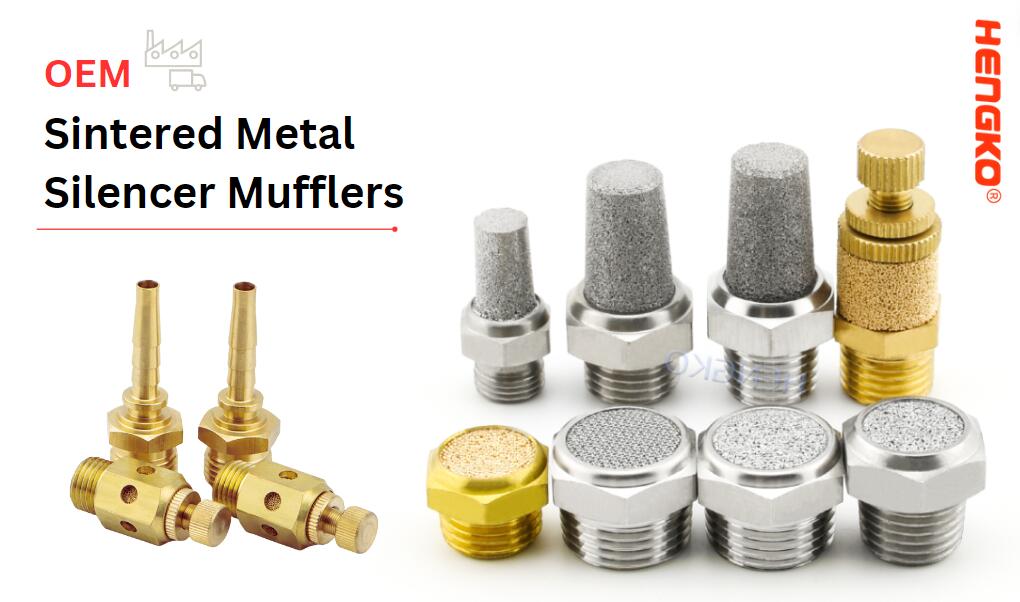 OEM Sintered Metal Silencer Mufflers