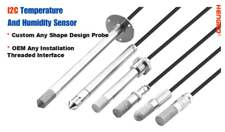 OEM Jou I2C Temperatuur En Humiditeit Sensor