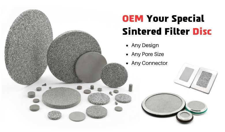 OEM Disk Filter Sintered Anjeun Husus