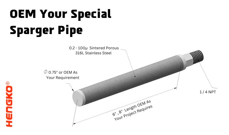 OEM Yako Yakakosha Sparger Pipe