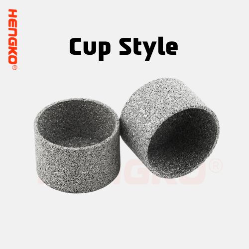 OEM cup design sintered metal cartridge