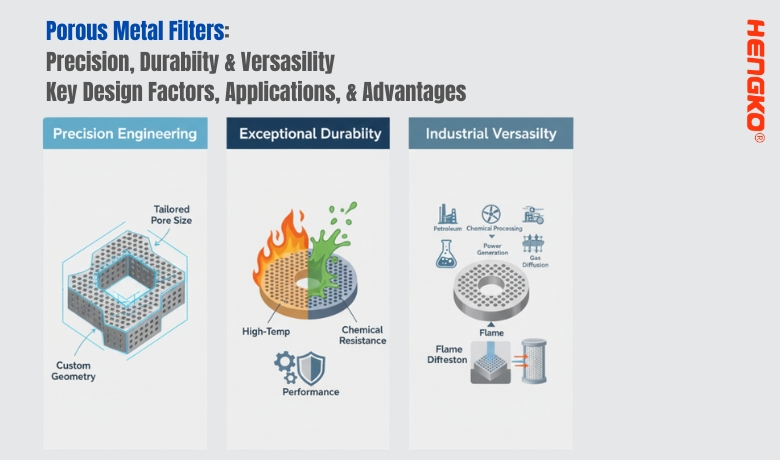 Porous Metal Filters Key Design Factors Applications Advantages