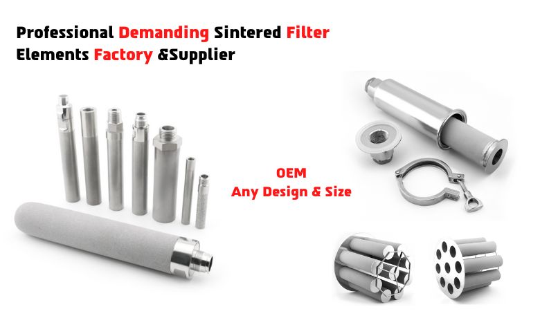 Factory et Supplier postulans Elementa Filter Sintered