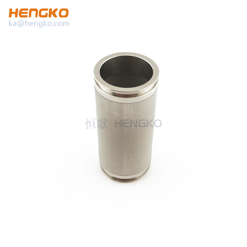 sintered metal porous cylinder filters
