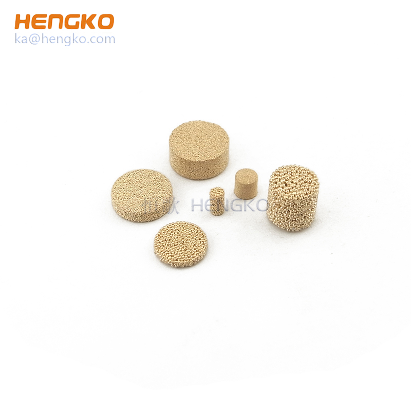 porous sintered bronze component filter