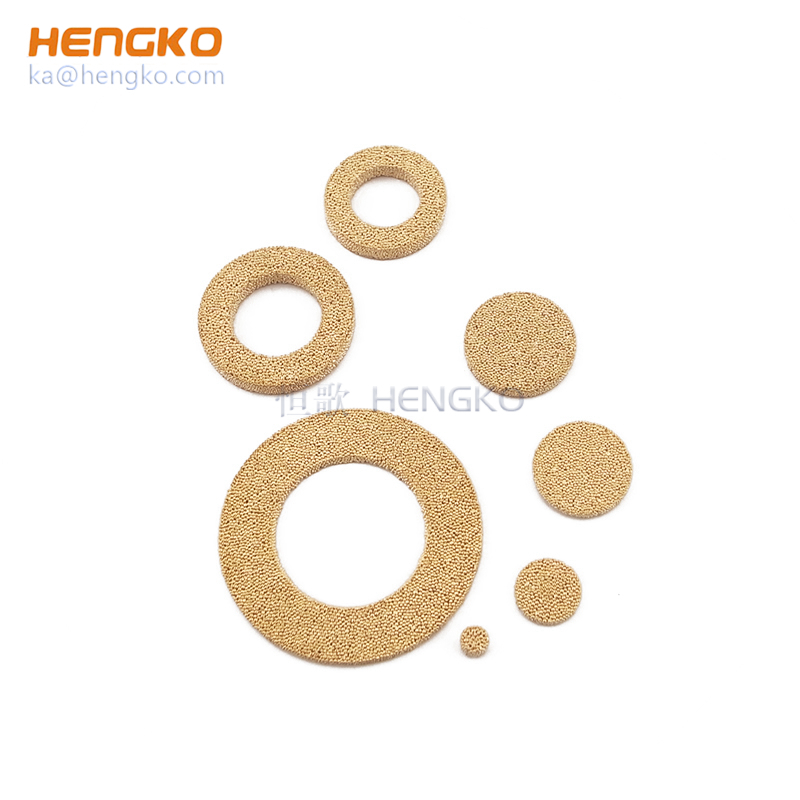 Brass Sintered Porous Disc