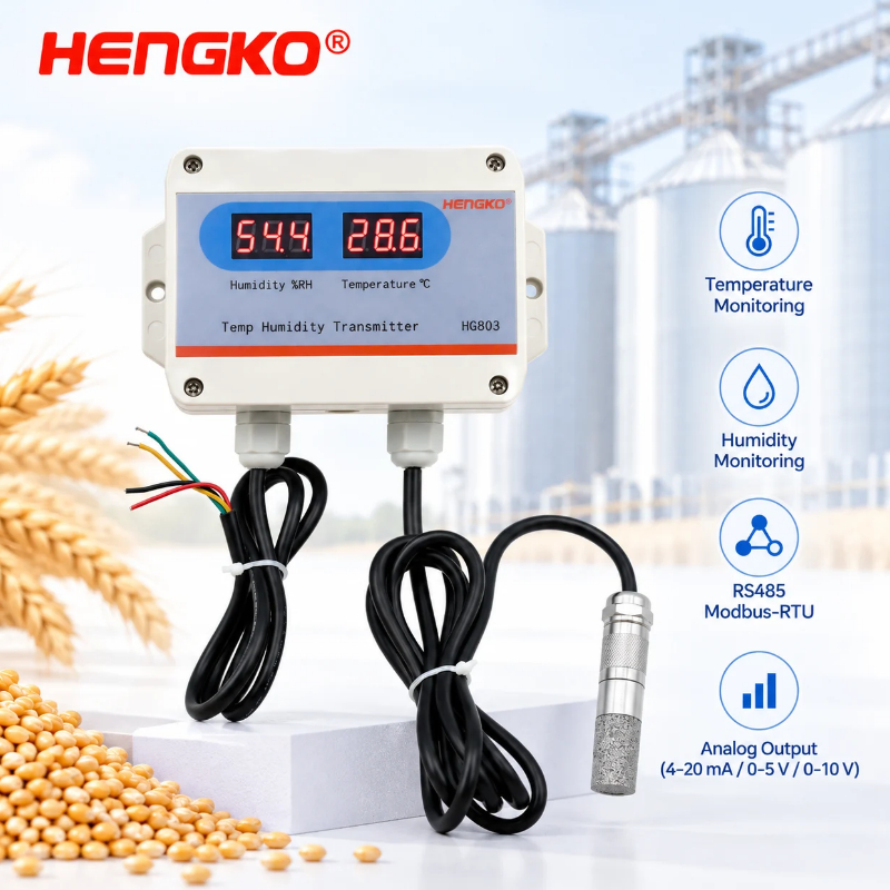 HENGKO HG803 industrial temperature and humidity transmitter