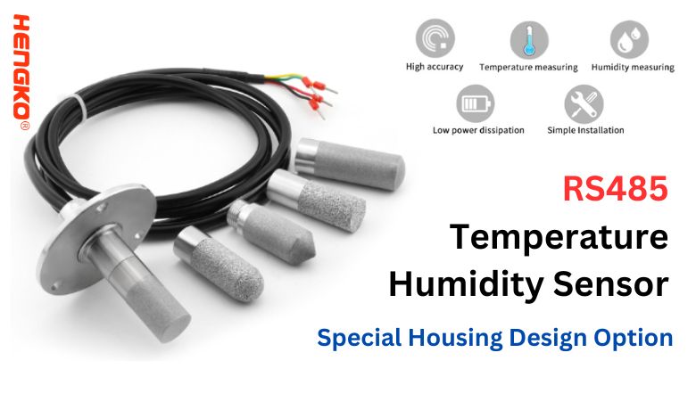 Opción de vivienda de diseño especial del sensor de humedad y temperatura RS485