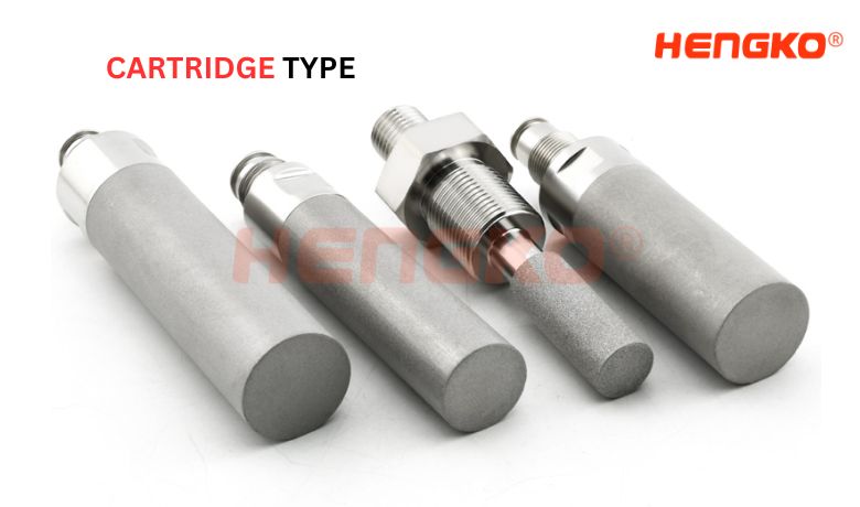 SINTERED CARTRIDGE TYPE FILTER DESING