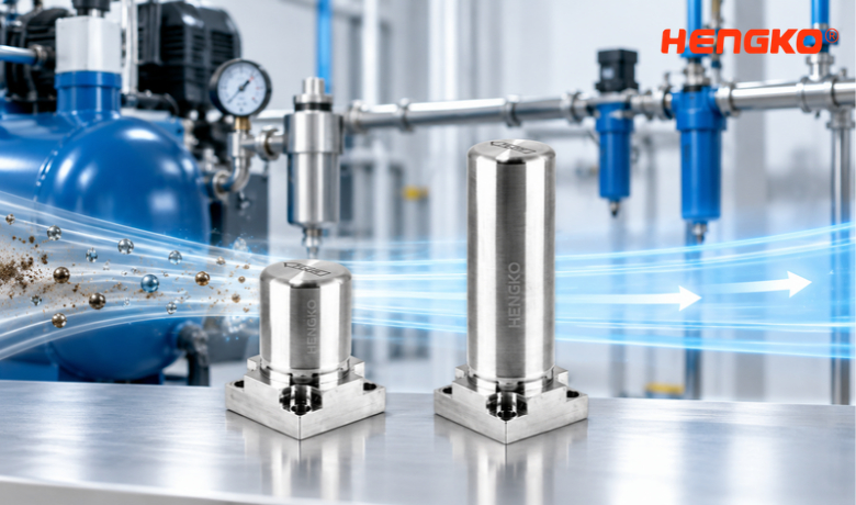 Sintered Filters in Compressed Air Systems by HENGKO