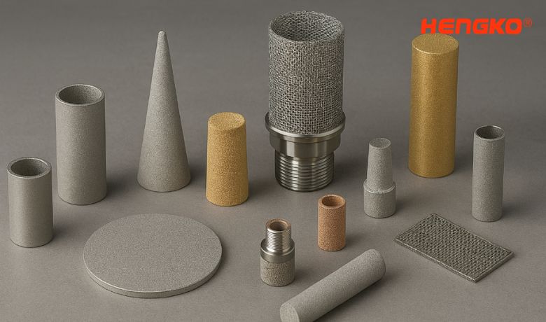 Sintered Porous Filter For Industrial Applications