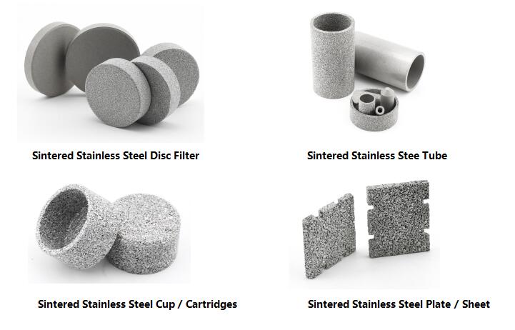 Sintered-melt-filters-of-variety-shape-supply-by-HENGKO