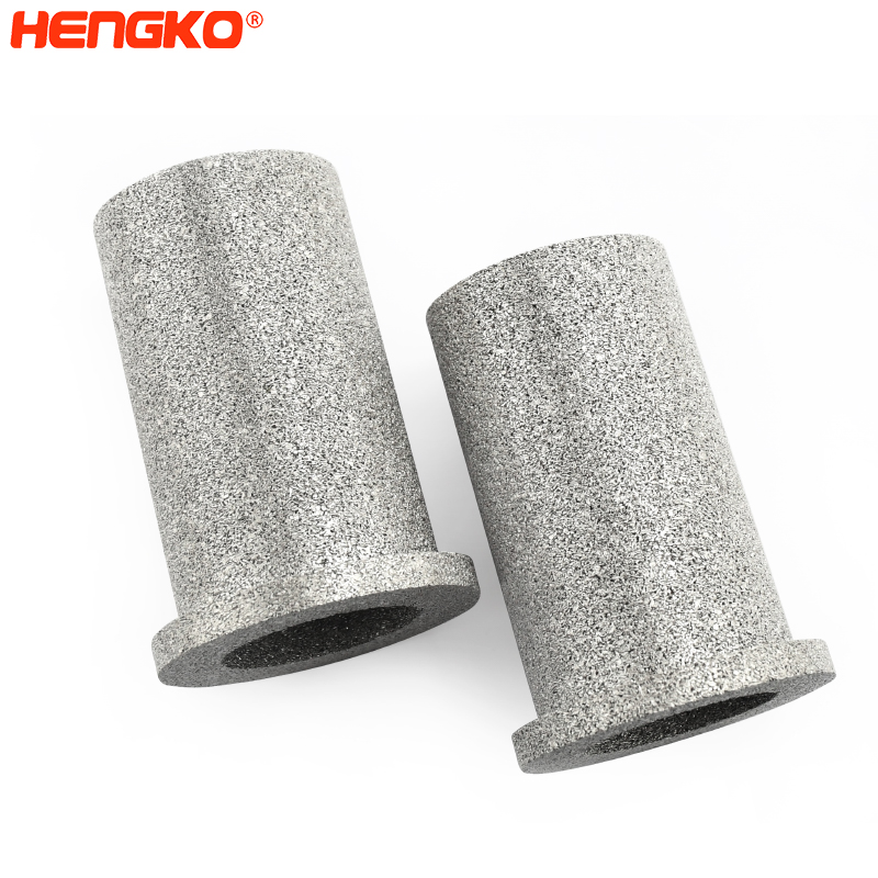 Sintered stainless steel porous filter cup