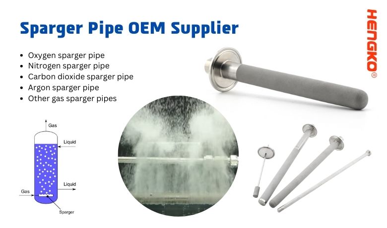 Provizanto de Sparger Pipe OEM Apliko