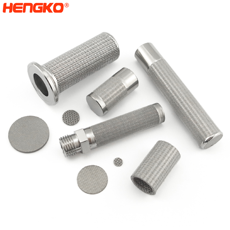 Stainless steel sintered strainer tube -R2230672