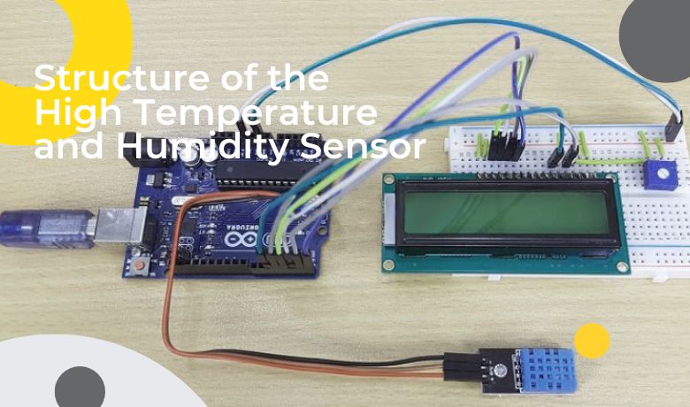 Structure du capteur haute température et humidité HENGKO