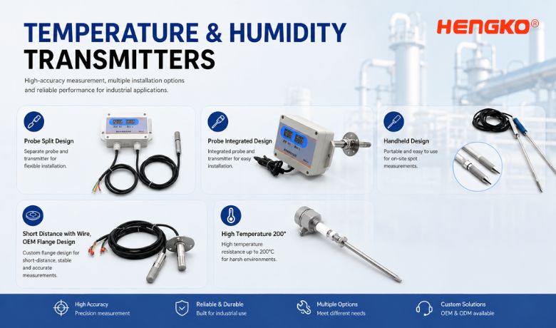 TEMPERATURE&HUMIDITY TRANSMITTERS Factory Supply China