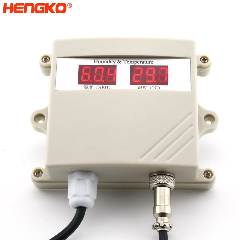 Temperature and humidity transmitter -DSC 6723 with display screen