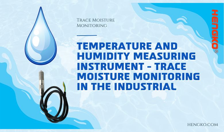 Trace Moisture Monitoring in the Industrial