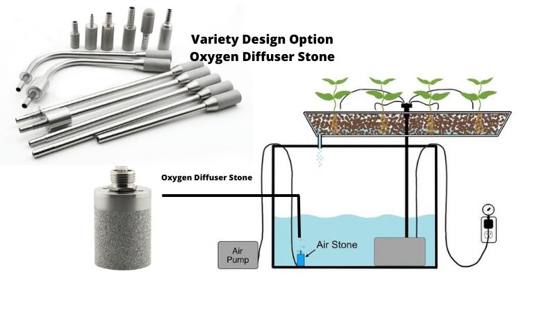 Varietate Opțiune de design Piatră de difuzor de oxigen