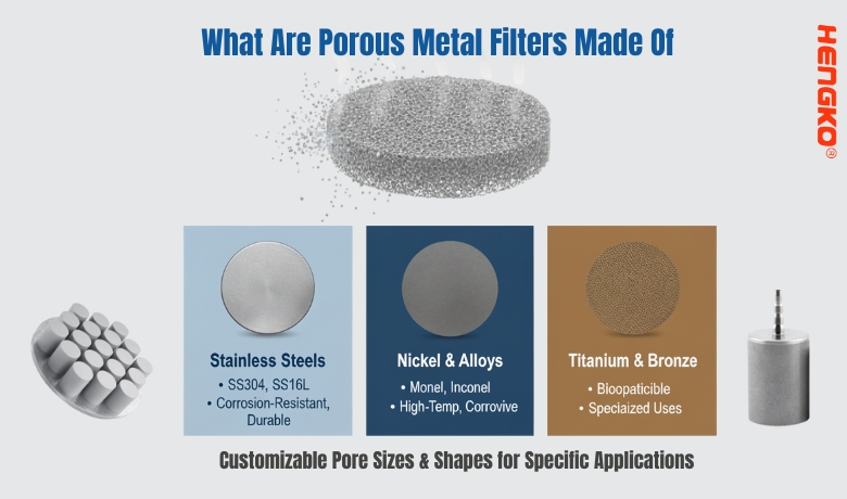 What Are Porous Metal Filters Made Of