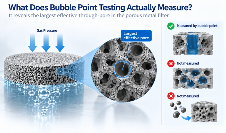 What Does Bubble Point Testing Actually Measure