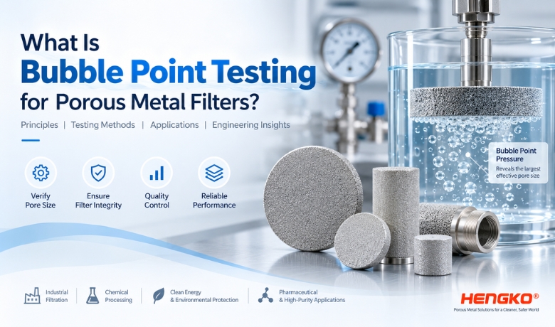 What Is Bubble Point Testing for Porous Metal Filters