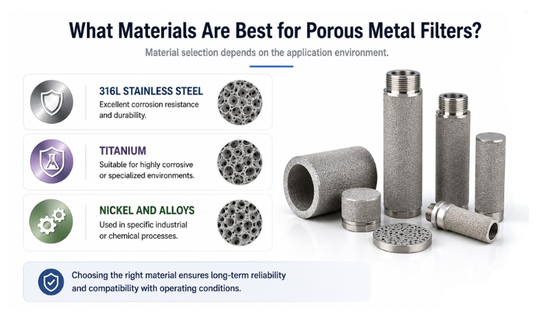 What Materials Are Best for Porous Metal Filters