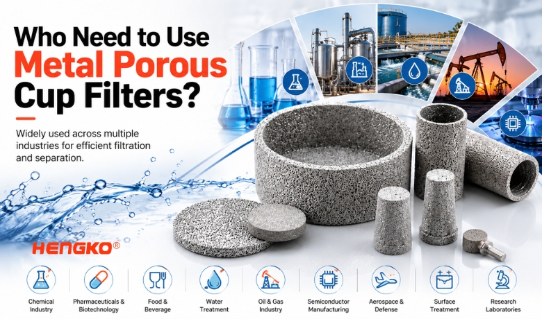 Who Need to Use Metal Porous Cup Filters