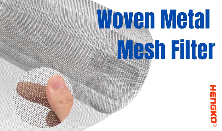 Geweven Metal Mesh Filter Fabréck