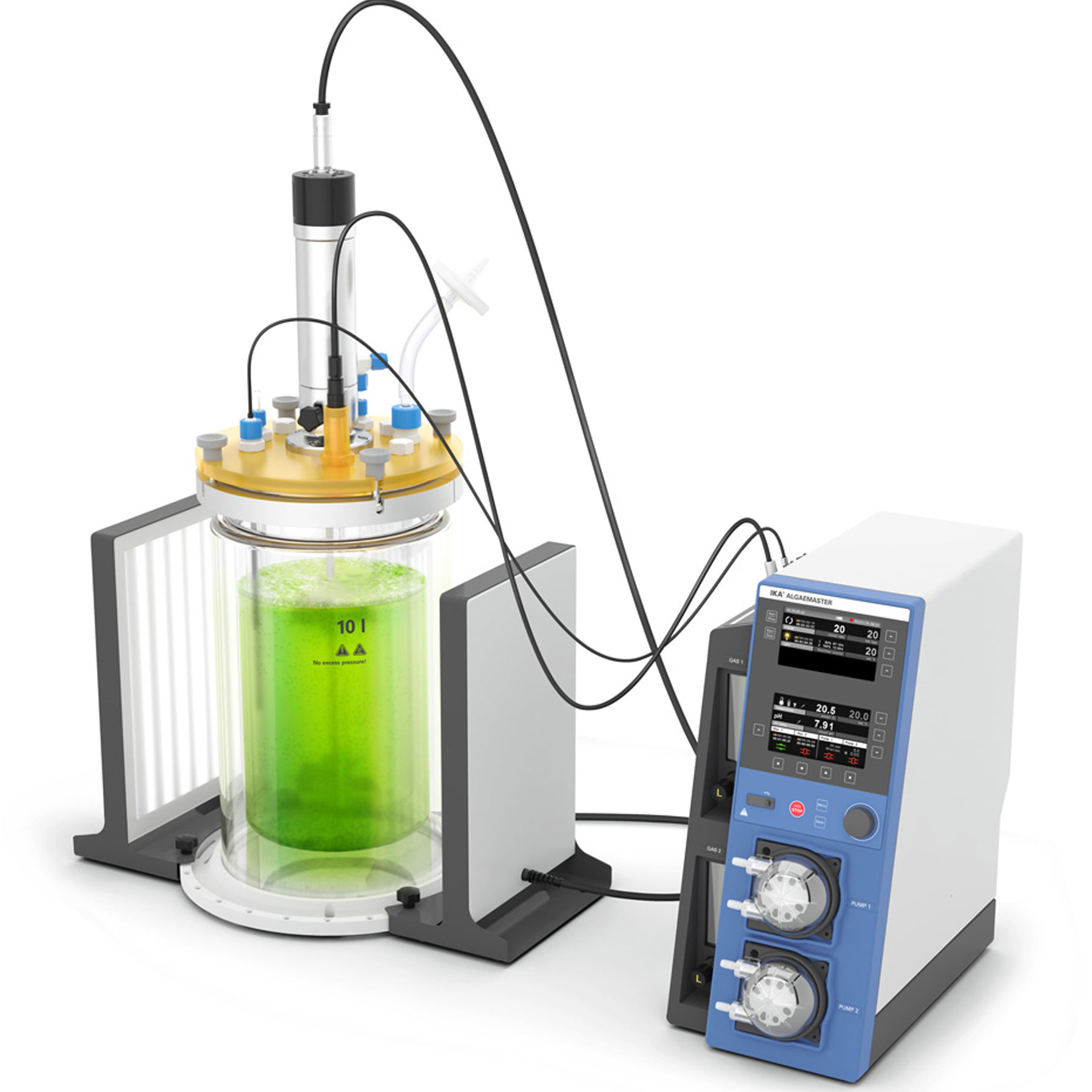 en-laboratoarium-analytyske-apparaten-ika-foto-bioreactor-algaemaster-10-kontrôle_2