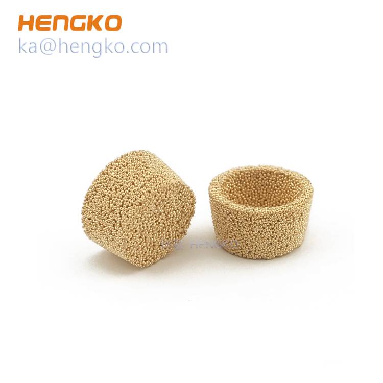 sintered bronze powder cylinder filter