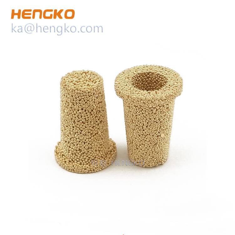 sintered porous bronze oil filter element