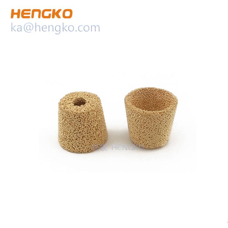 porous sintered bronze air filter