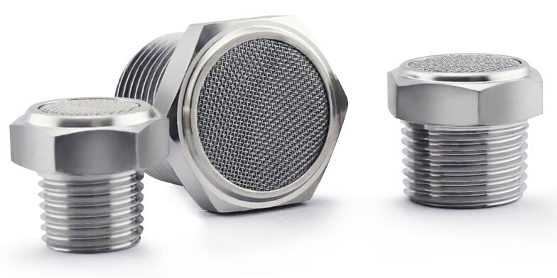 stainless steel air muffler oem suppler in china