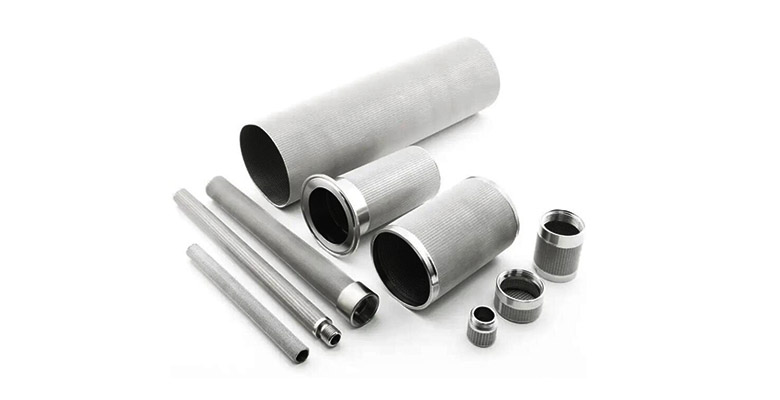 filterprodukter i rostfritt stål