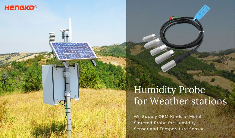 Sonde de température et d'humidité pour stations météo