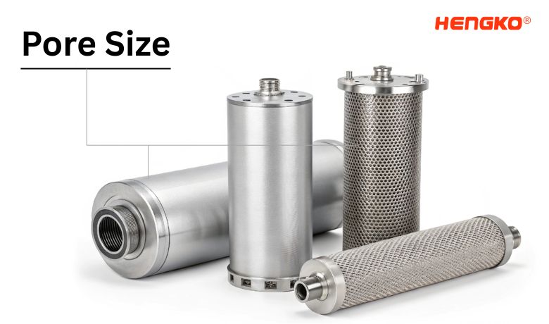 what is pore size in filtration